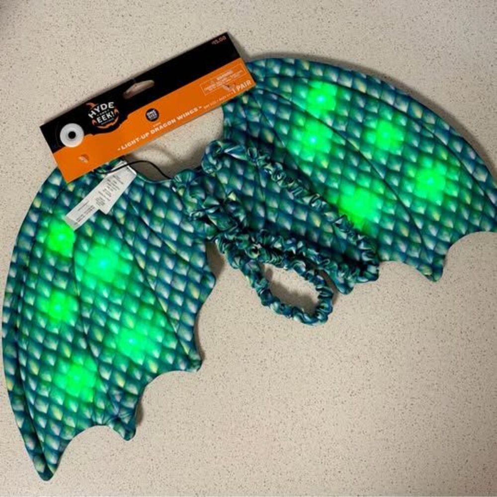 Dragon Wings Light Up Kids Halloween Costume